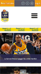 Mobile Screenshot of legabasket.it